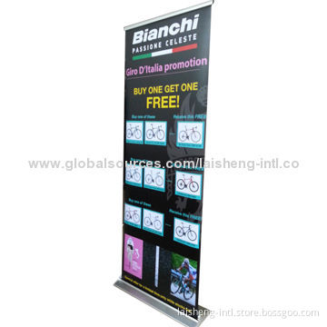 POP Up Banner with Aluminum Alloy Base